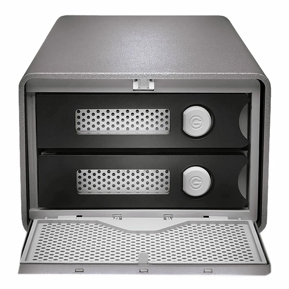 WD Professional G-RAID 2 12TB Enterprise-Class 2-Bay Desktop Drive, 7200RPM Ultrastar Drive Inside, Thunderbolt 3, USB-C, HDMI Port, Hardware RAID - Image 4