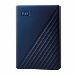 WD 5TB My Passport For Mac USB 3.2 Gen 2 (Type-A) External Hard Drive - Blue