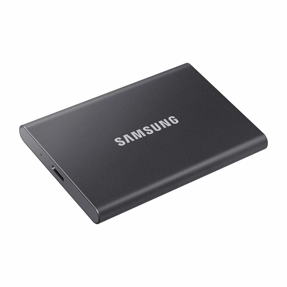 Samsung T7 Portable SSD 1TB USB 3.2 Gen 2 External Solid State Drive Up To 1050MB/s Read Speed - Gray (MU-PC1T0T/AM) - Image 2