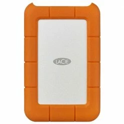 LaCie Rugged USB-C 2TB Portable External Hard Drive