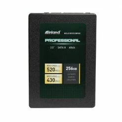 Inland Professional 256GB SSD 3D TLC NAND SATA 3.0 6 GBps 2.5 Inch 7mm Internal Solid State Drive