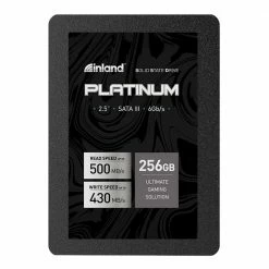 Inland Platinum 256GB SSD 3D TLC NAND SATA III 6Gb/s 2.5" Internal Solid State Drive